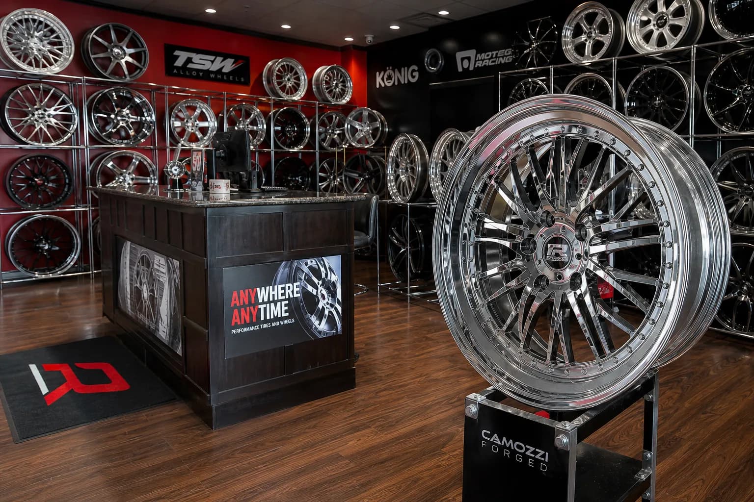 Custom wheels and tires with same-day install at Jack's Auto Repair
